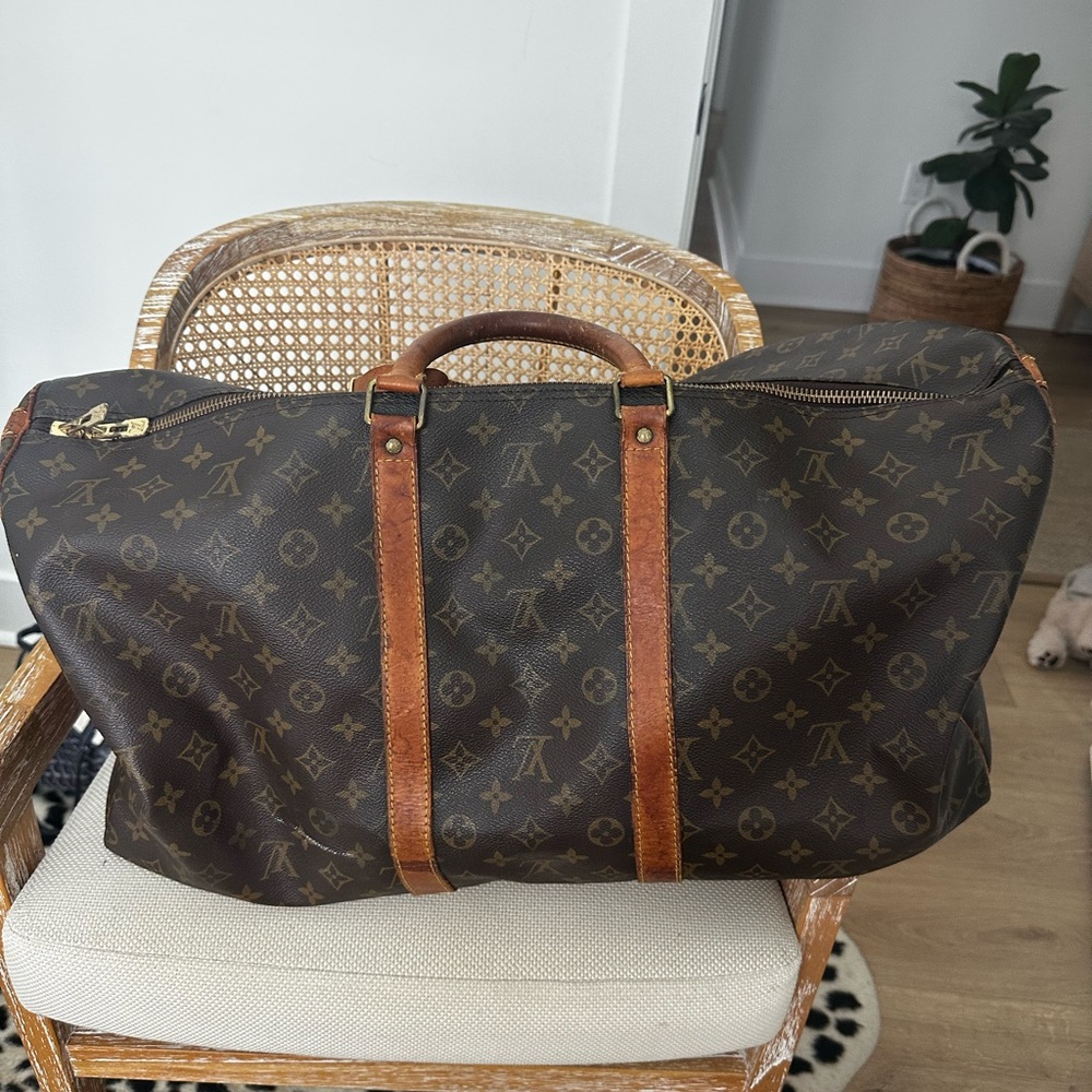 Louis Vuitton Keepall Oversized Duffle Bag